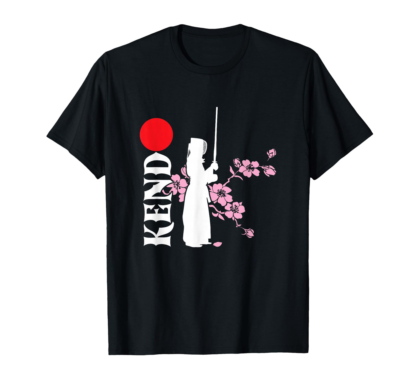 Kendo Fighter Japan Samurai Sinobi Japanese Martial Arts T-Shirt