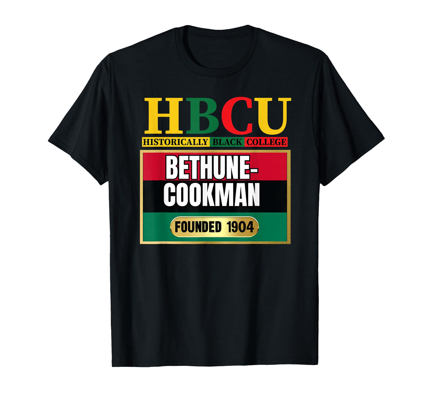 Bethune–Cookman, BSU, HBC Graphic T-Shirt