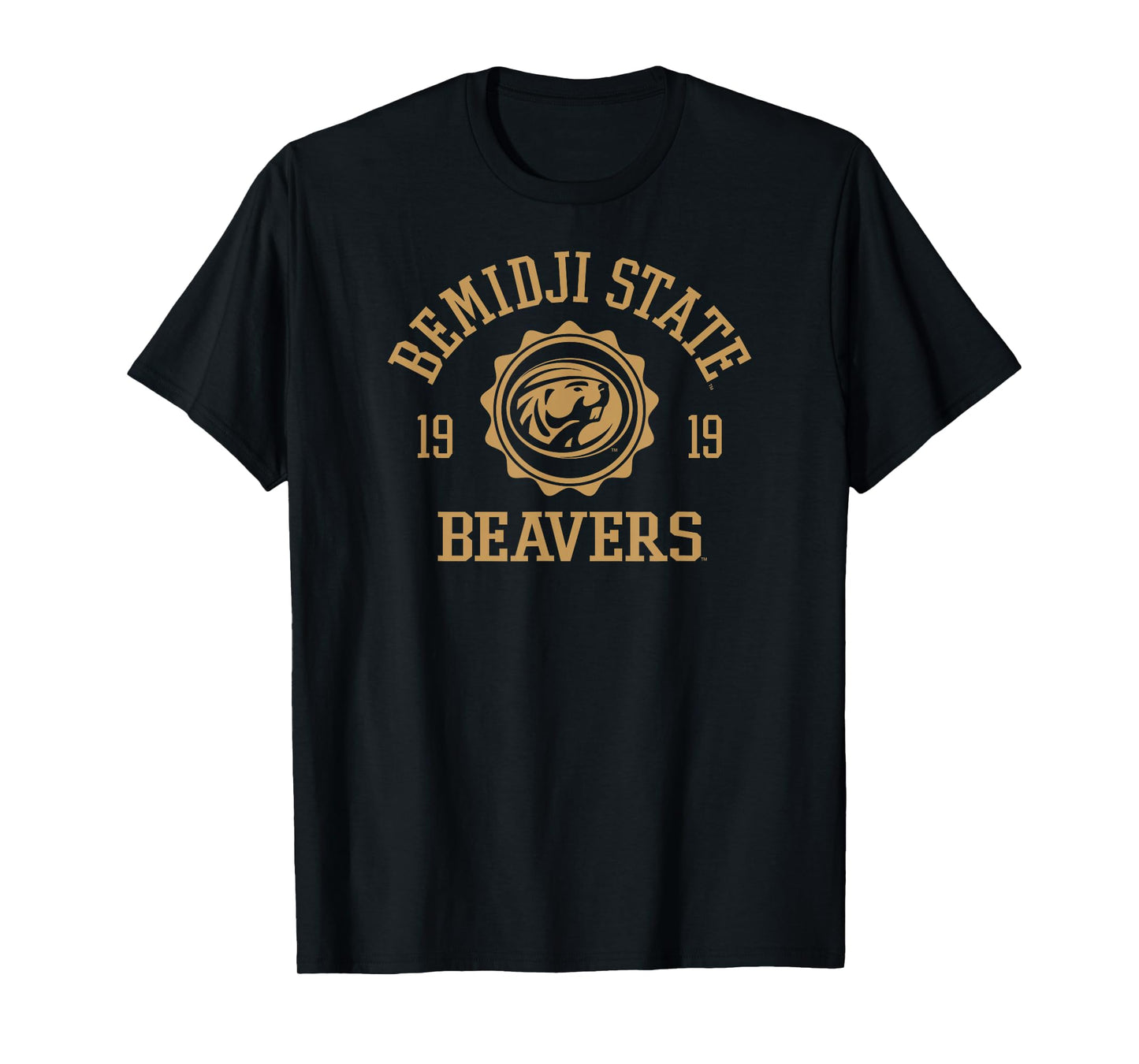 Bemidji State Beavers Stamp Green Officially Licensed T-Shirt