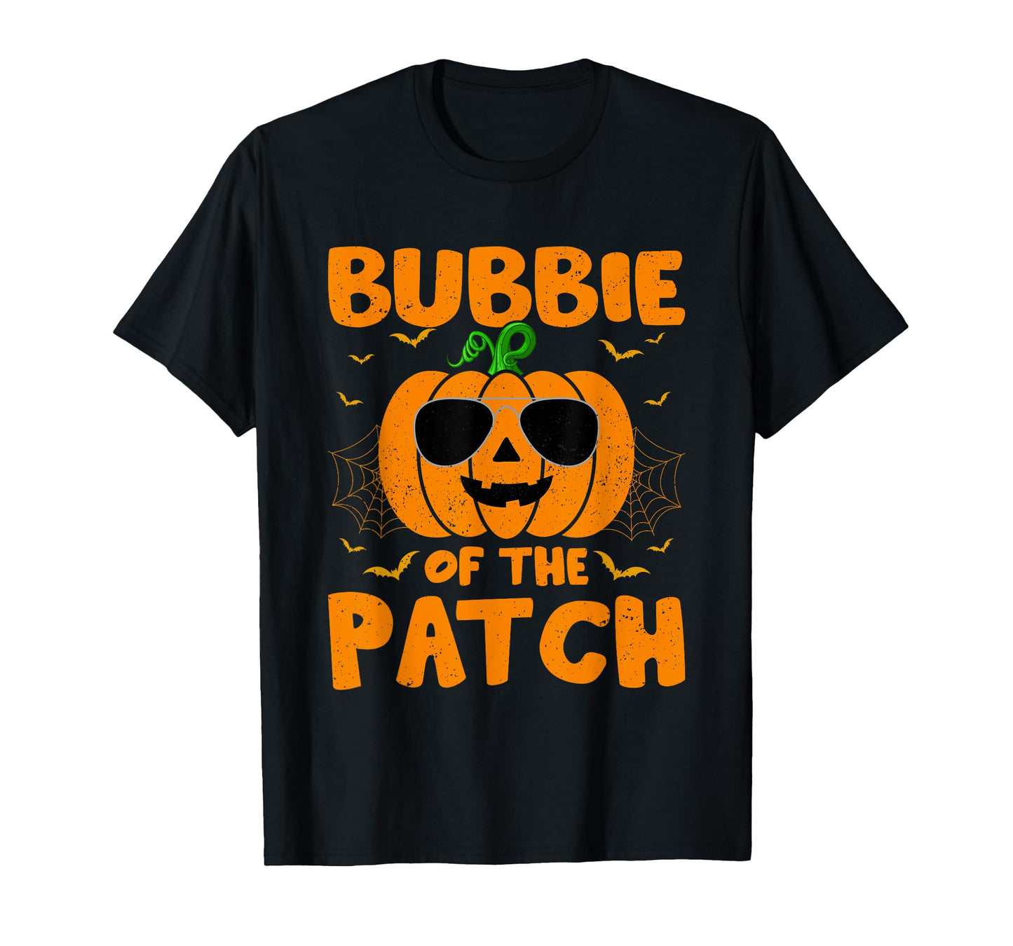 Pumpkin Bubbie Of The Patch Family Group Costume Halloween T-Shirt
