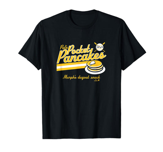 Pat Murphy - Pocket Pancakes (Navy) - Milwaukee Baseball T-Shirt