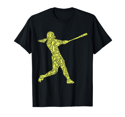 Softball Girl Women Kids Girls T-Shirt
