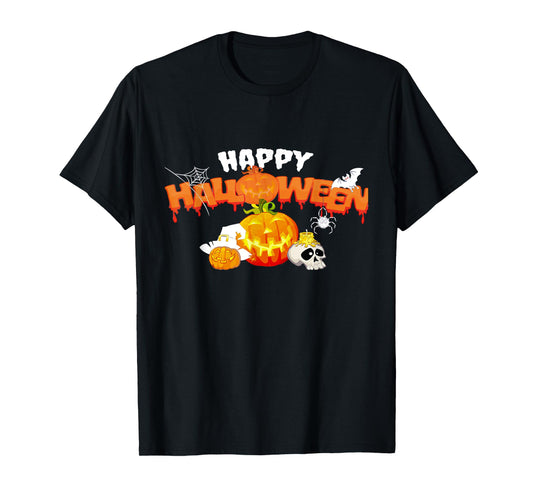 Trick Or Treat Halloween Funny Pumpkin Happy Halloween 2024 T-Shirt