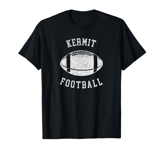 Kermit Football Distressed Vintage 80's Throwback Classic T-Shirt