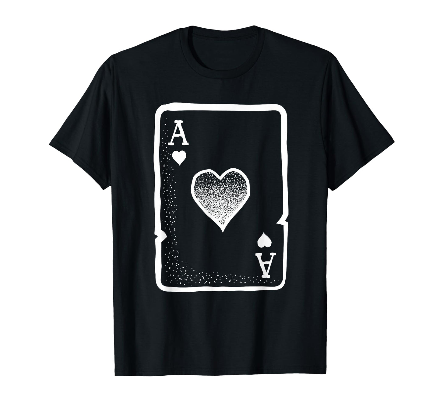 Ace Of Hearts Playing Cards Poker Halloween Costume T Shirt T-Shirt