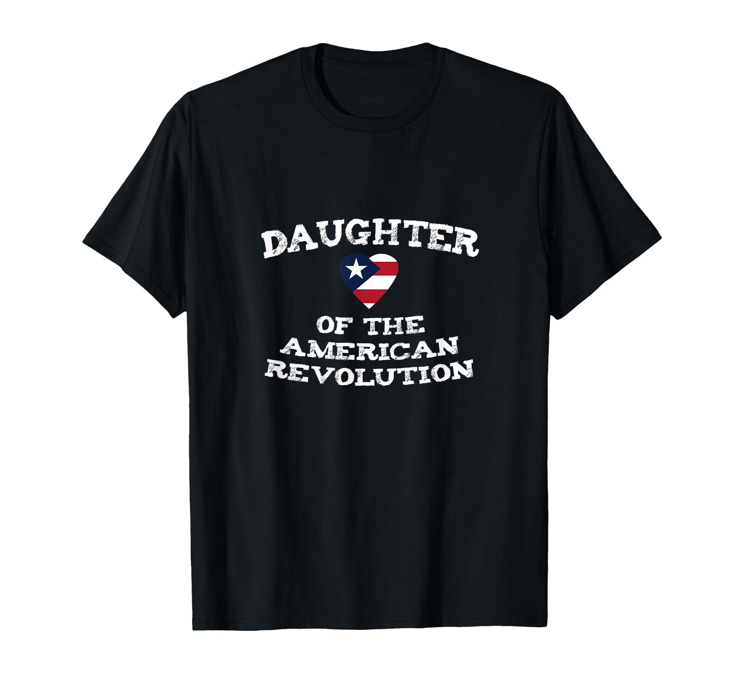 Patriot heart DAUGHTER American Revolution US History T-Shirt
