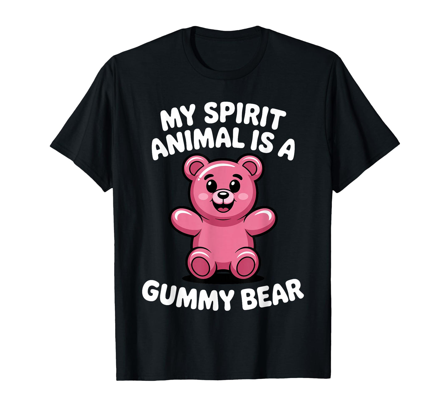 Funny Gummy Bear Design for Men Women Kids Gummy Bear Lovers T-Shirt