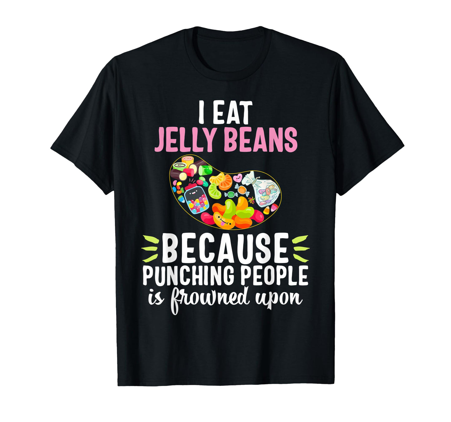 Jelly Bean T-shirt Soft Sugar Candy Fruity Juicy Kids Gift