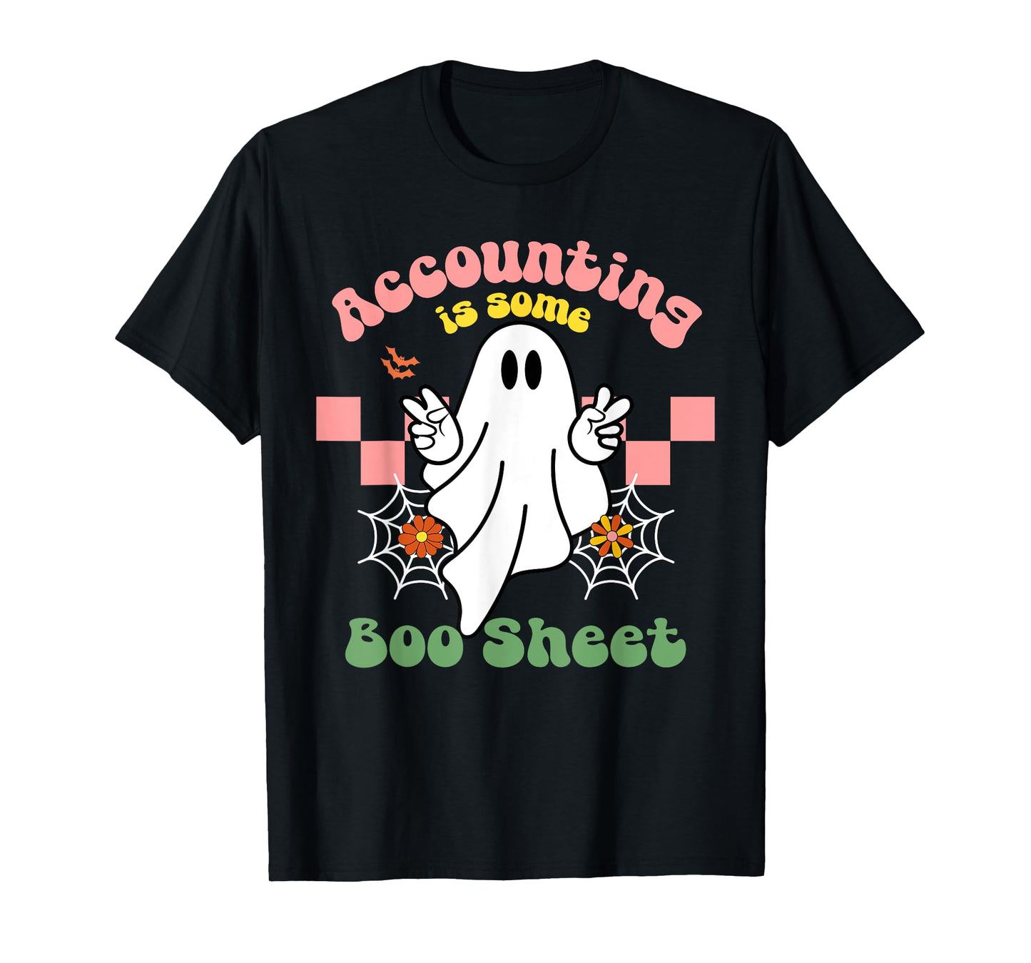 This Is Boo Sheet Accounting Halloween Costume Men Women T-Shirt