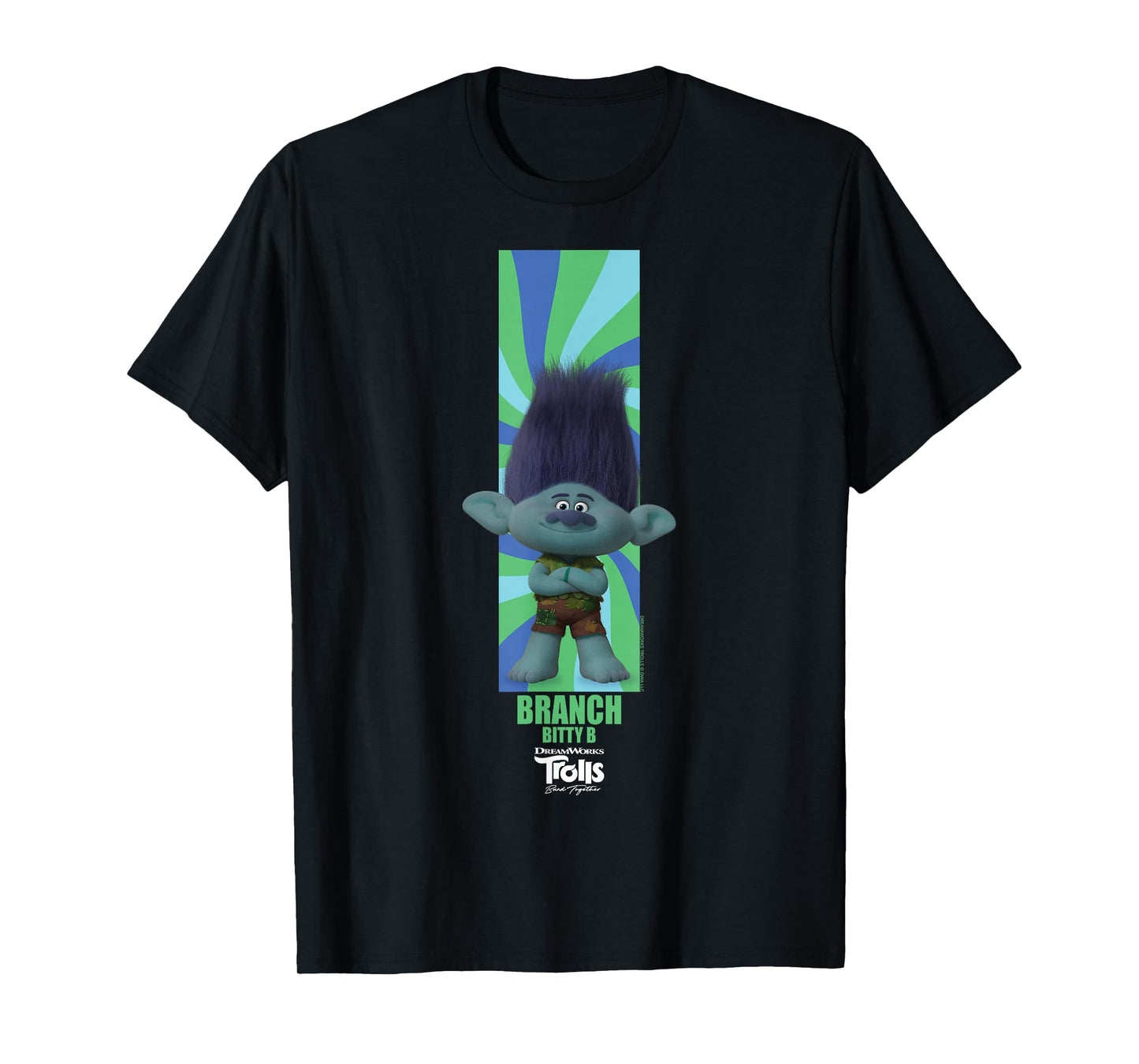 DreamWorks Trolls Band Together BroZone Branch T-Shirt