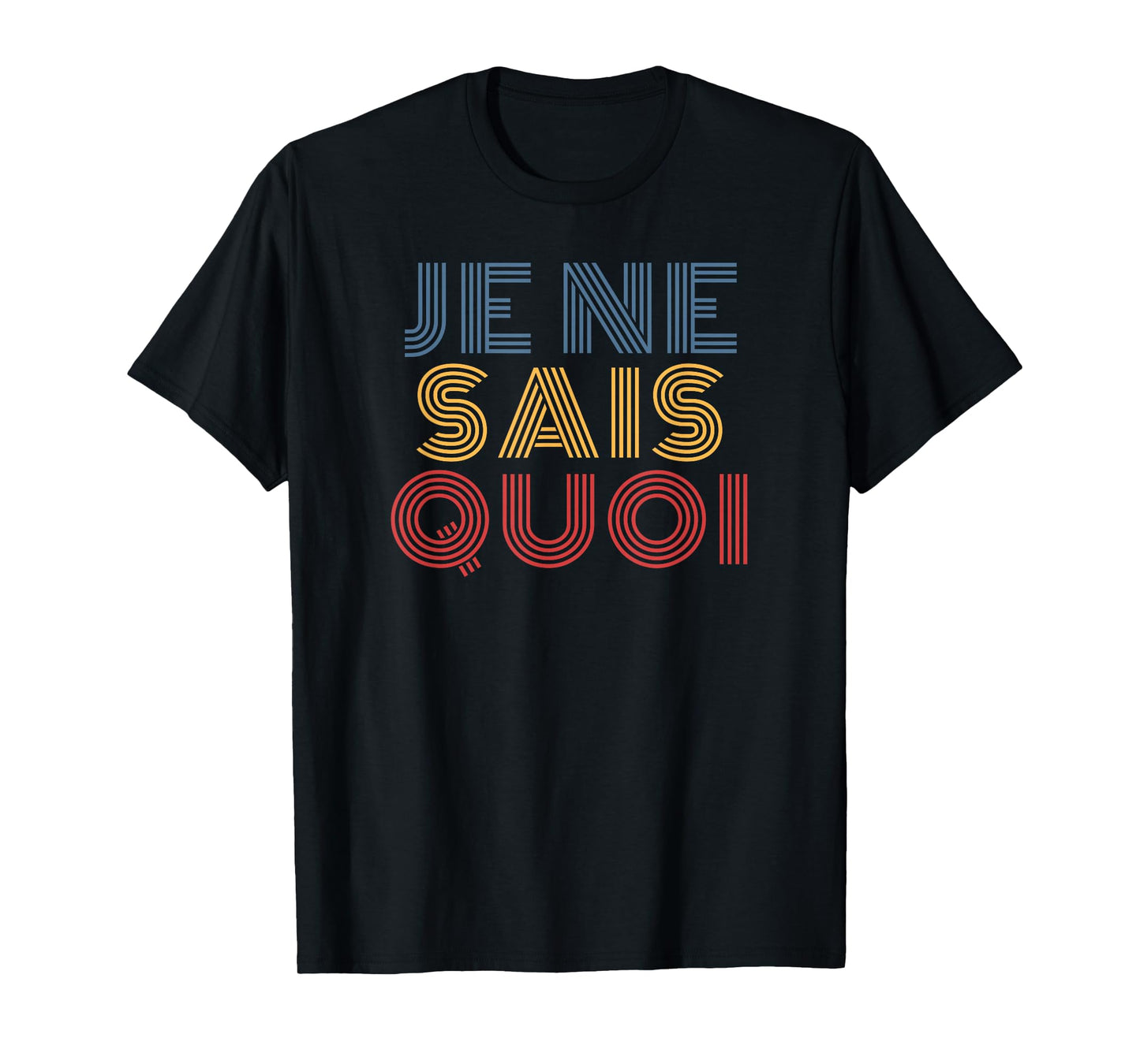 Je Ne Sais Quoi retro 70s vintage T-Shirt