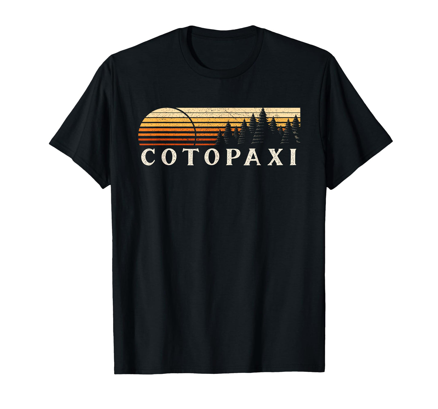 Cotopaxi, CO Vintage Evergreen Sunset Eighties Retro T-Shirt