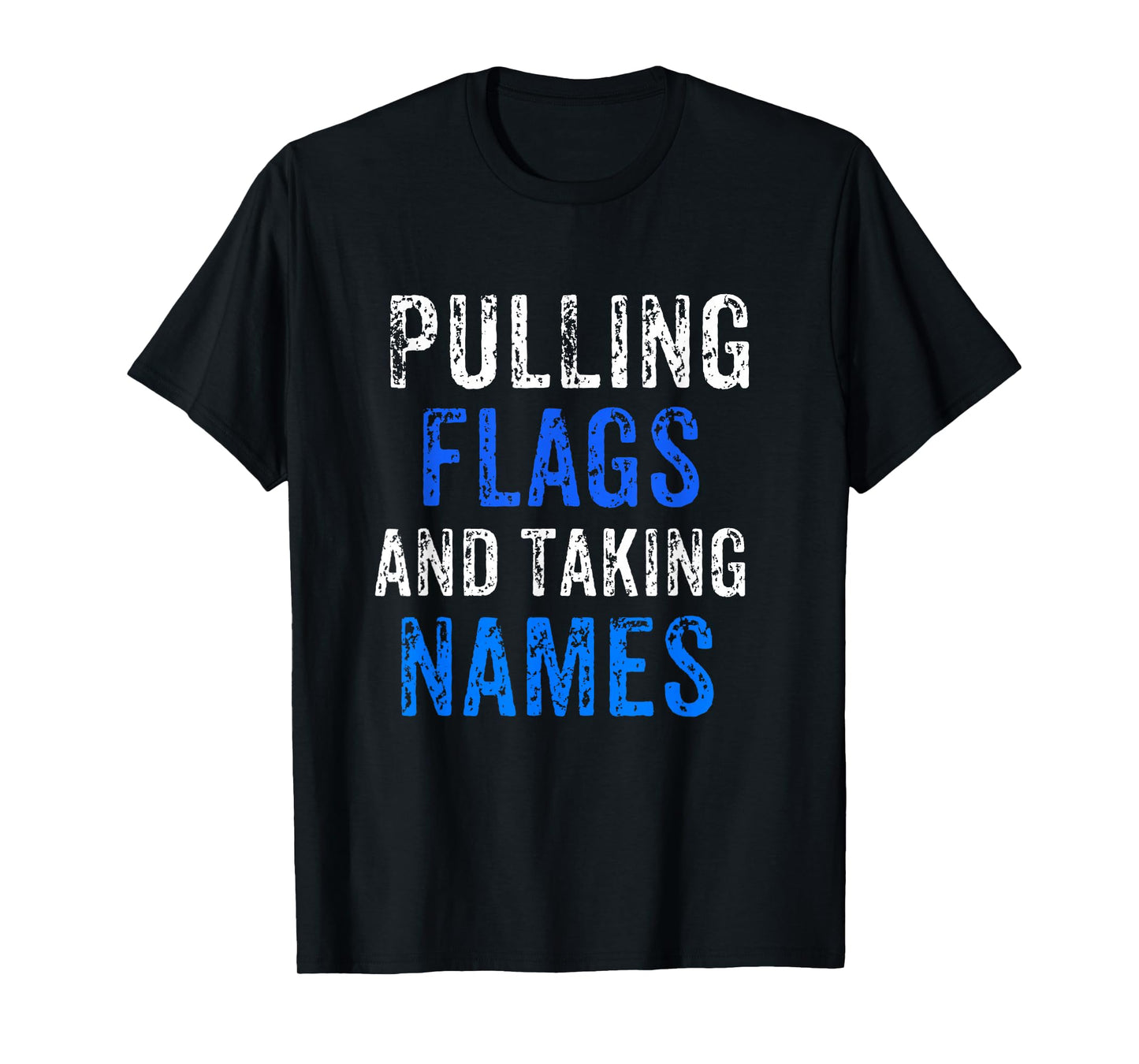 Flag Football T-Shirt For Guys Or Girls Who Love Football T-Shirt