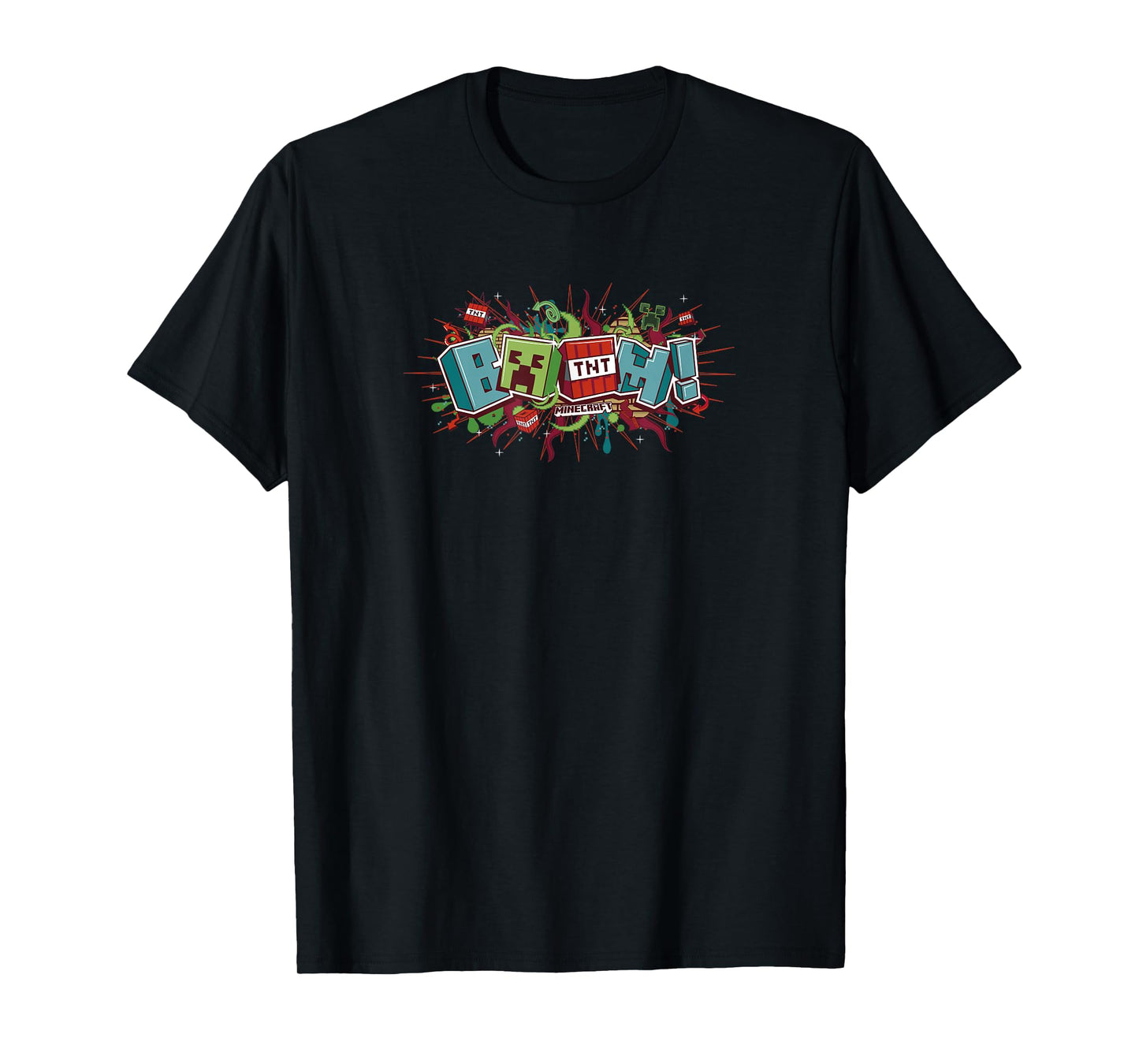 Minecraft Funtage BOOM! TNT Explosion T-Shirt