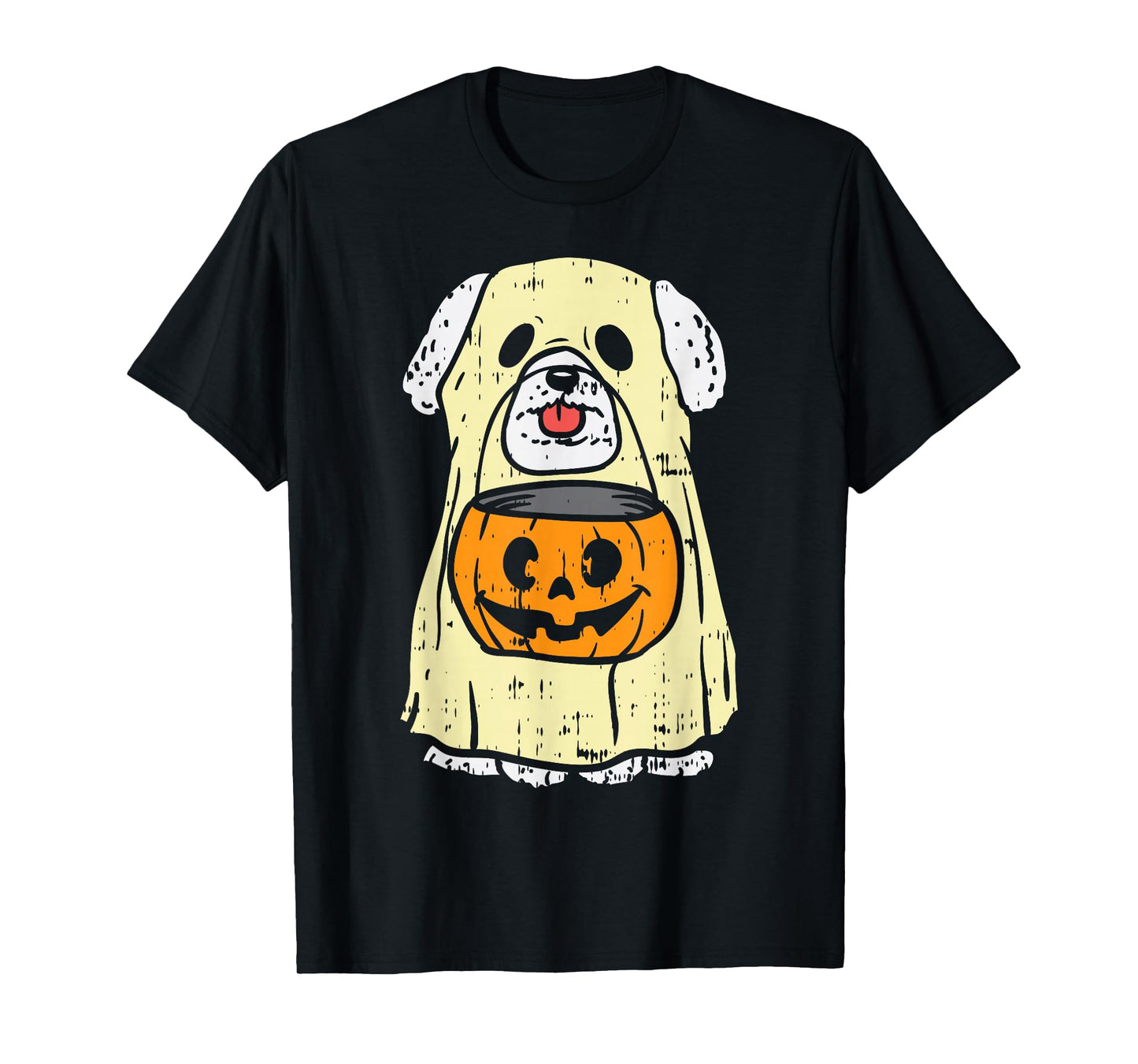 Bichon Frise Ghost Funny Halloween Costume Dog Owner Lover T-Shirt