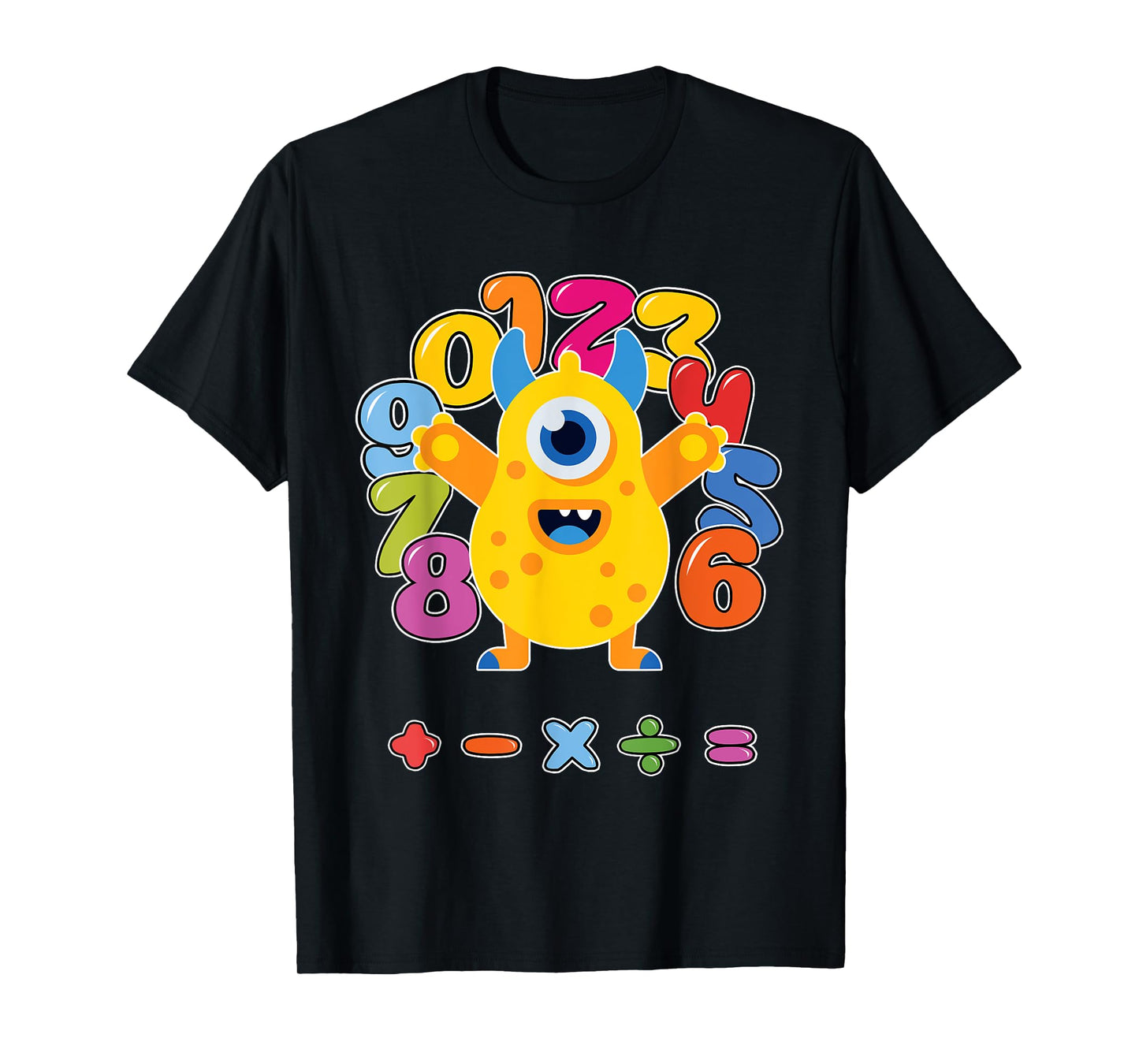 Number t shirts kids number day costume cool monster costume T-Shirt