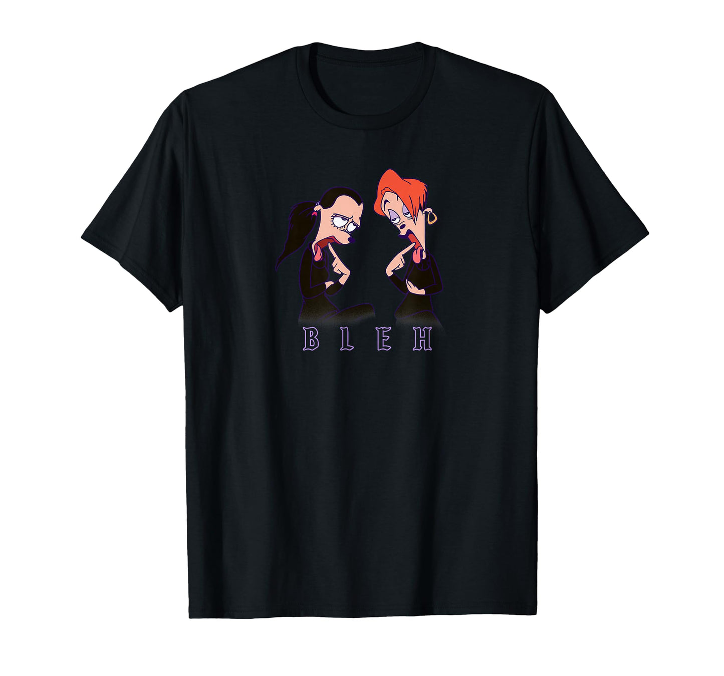 Disney A Goofy Movie Goth Girls Bleh Poster T-Shirt