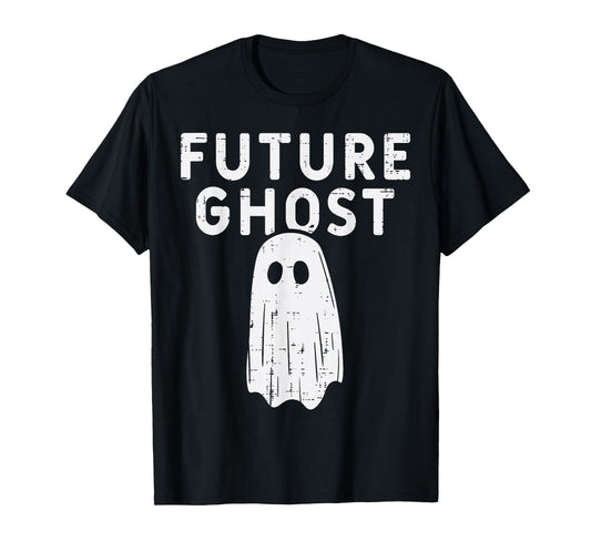 Future Ghost Funny Happy Halloween Costume Men Women Kids T-Shirt