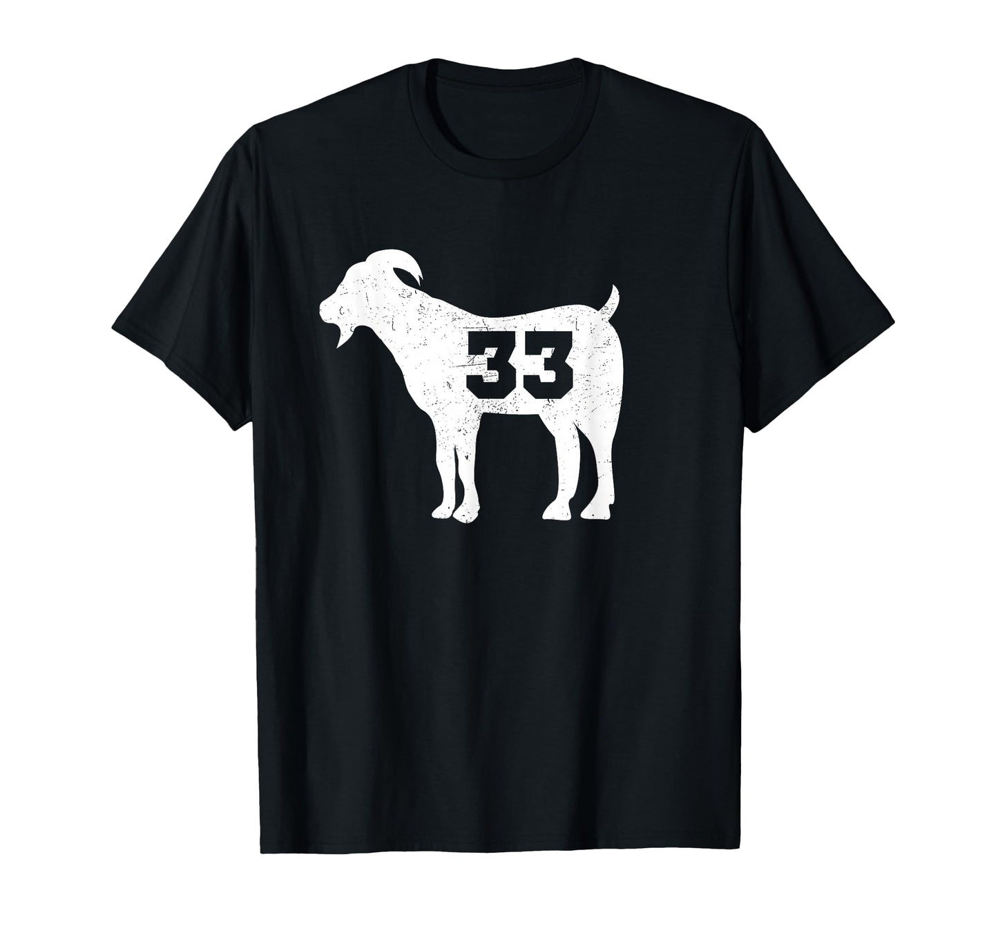Vintage Distressed GOAT 33 T-Shirt