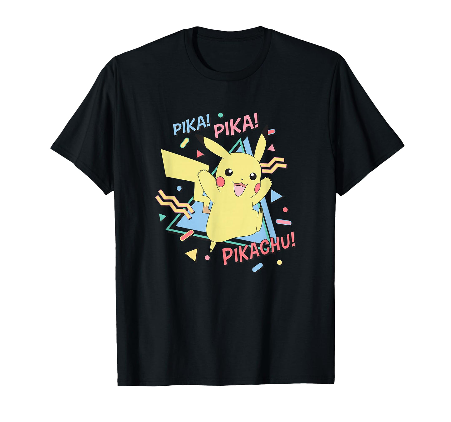 Pokémon Pikachu Retro Nineties Pika Pika Portrait T-Shirt