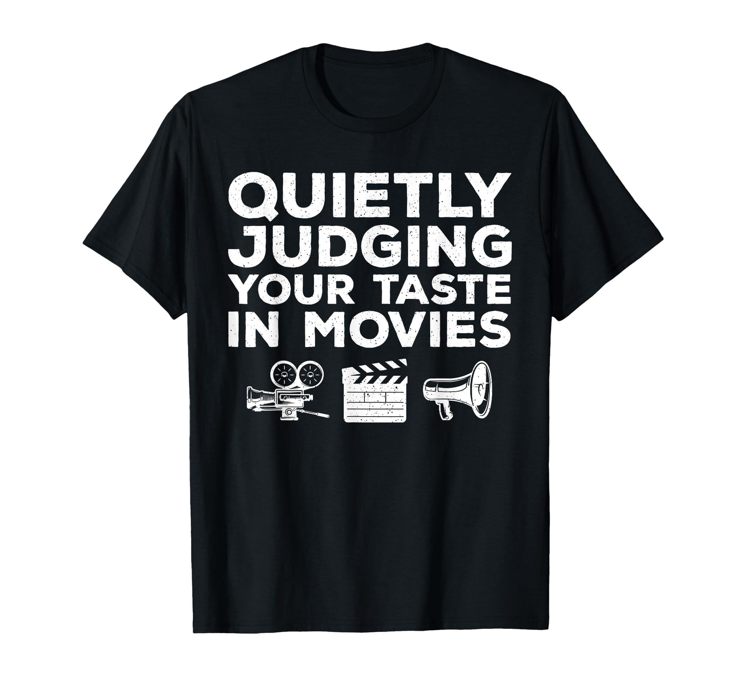 Funny Movie Lover Art For Men Women Movie Critic Film Lovers T-Shirt