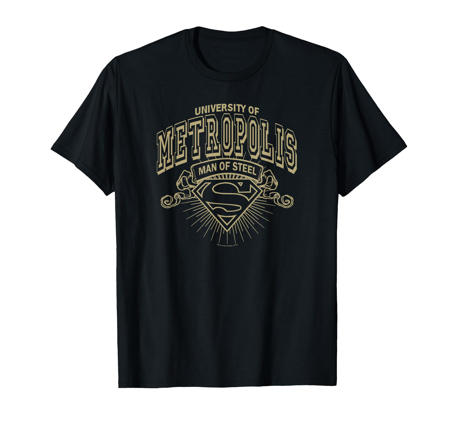 Superman University of Metropolis T Shirt T-Shirt