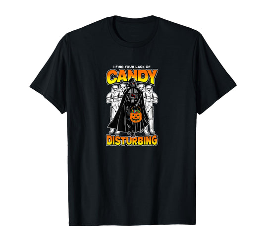 Star Wars Halloween Darth Vader Stormtroopers Candy T-Shirt