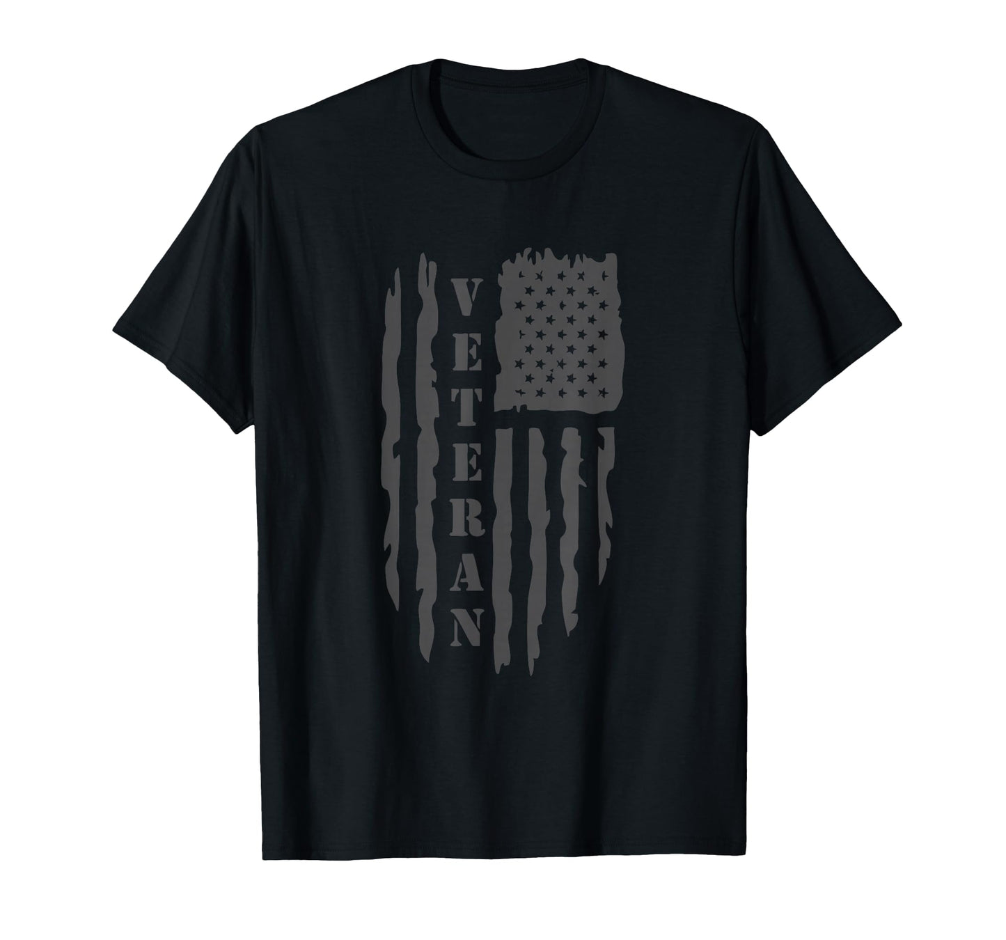 Veteran American Flag Memorial Day Patriotic Soldiers Army T-Shirt