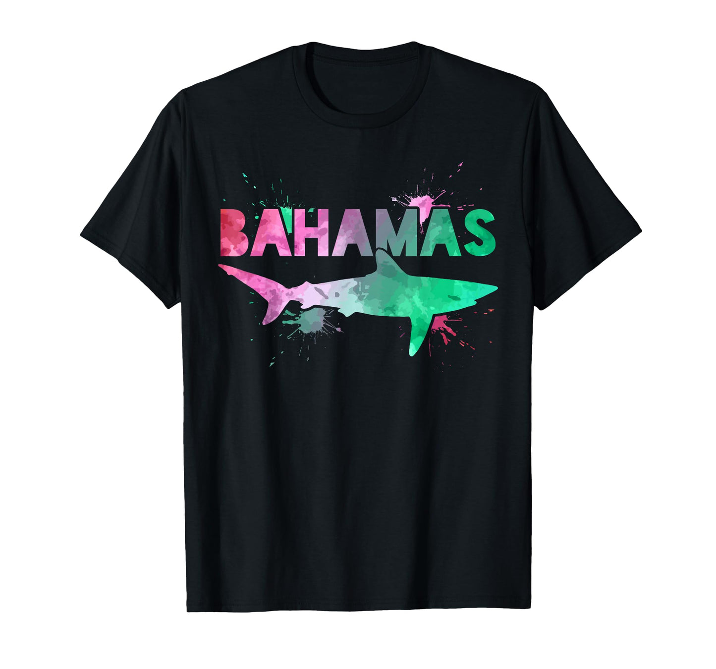 Bahamas Shark Diving Surfer Souvenir Gift T-Shirt
