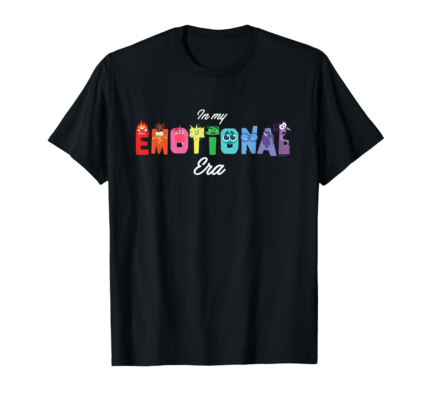 Disney & Pixar’s Inside Out 2 Emotions in My Emotional Era T-Shirt