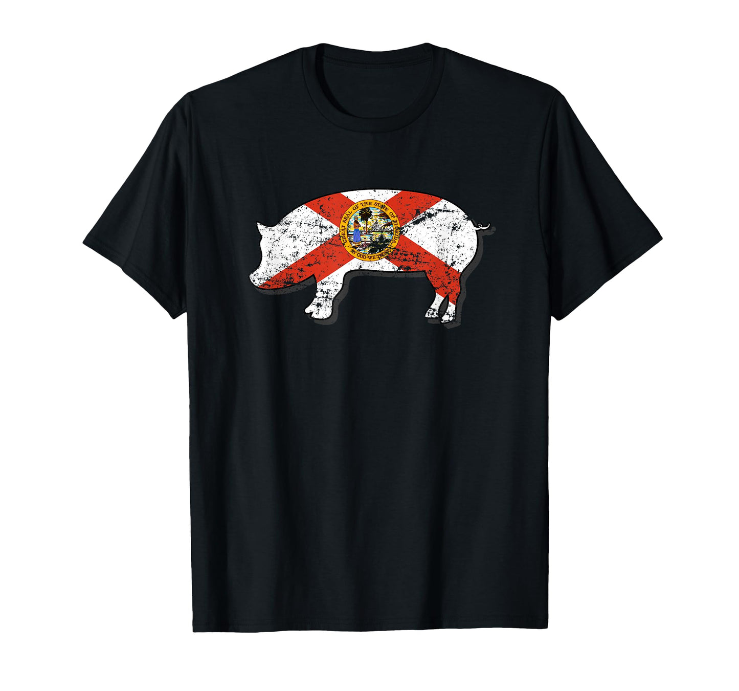 State of Florida Barbecue Shirt - FL Pig Hog BBQ Competition T-Shirt