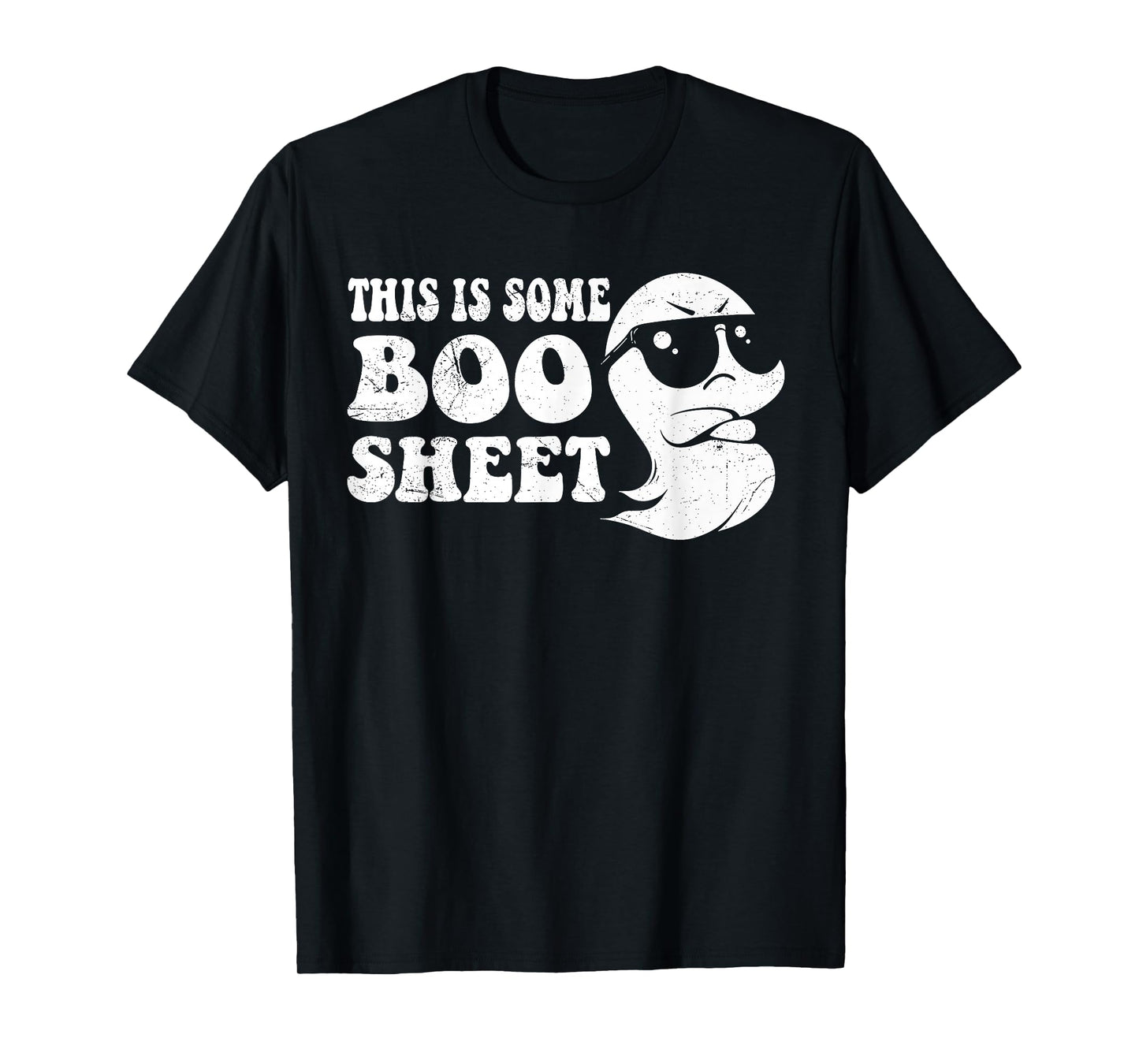 This is Some Boo Sheet Ghost Retro Halloween Costume Men T-Shirt