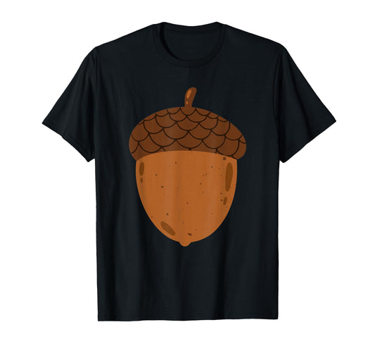 Big Acorn Costume Cute Easy Food Halloween T-Shirt