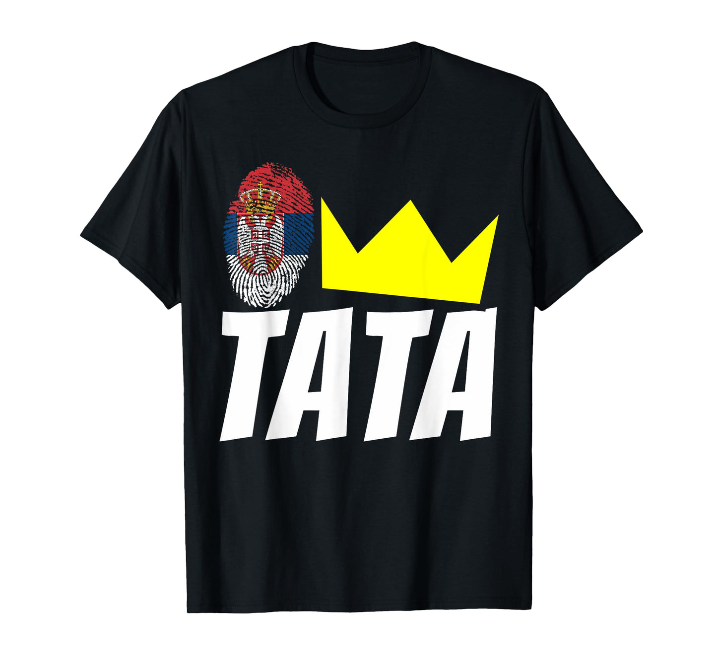 Serbia Tata Birthday Gift for Serbian Dad Otac T-Shirt