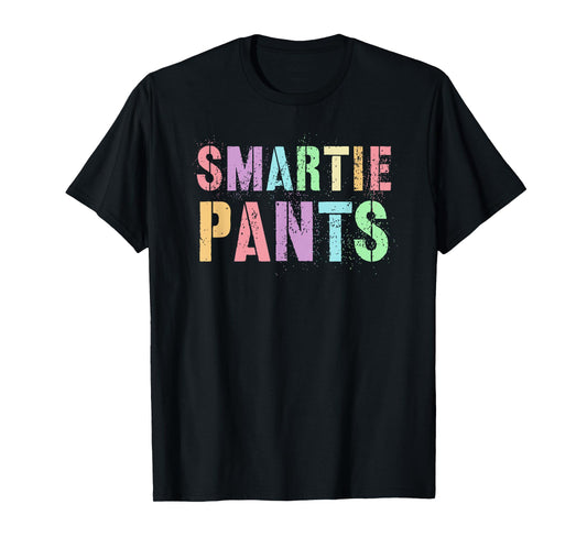 Cute Little Miss Smarty Pants Smartie Costume Halloween Game T-Shirt