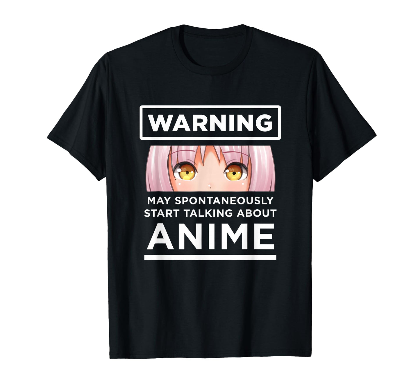 Warning May Spontaneously Start Talking About Anime T-Shirt