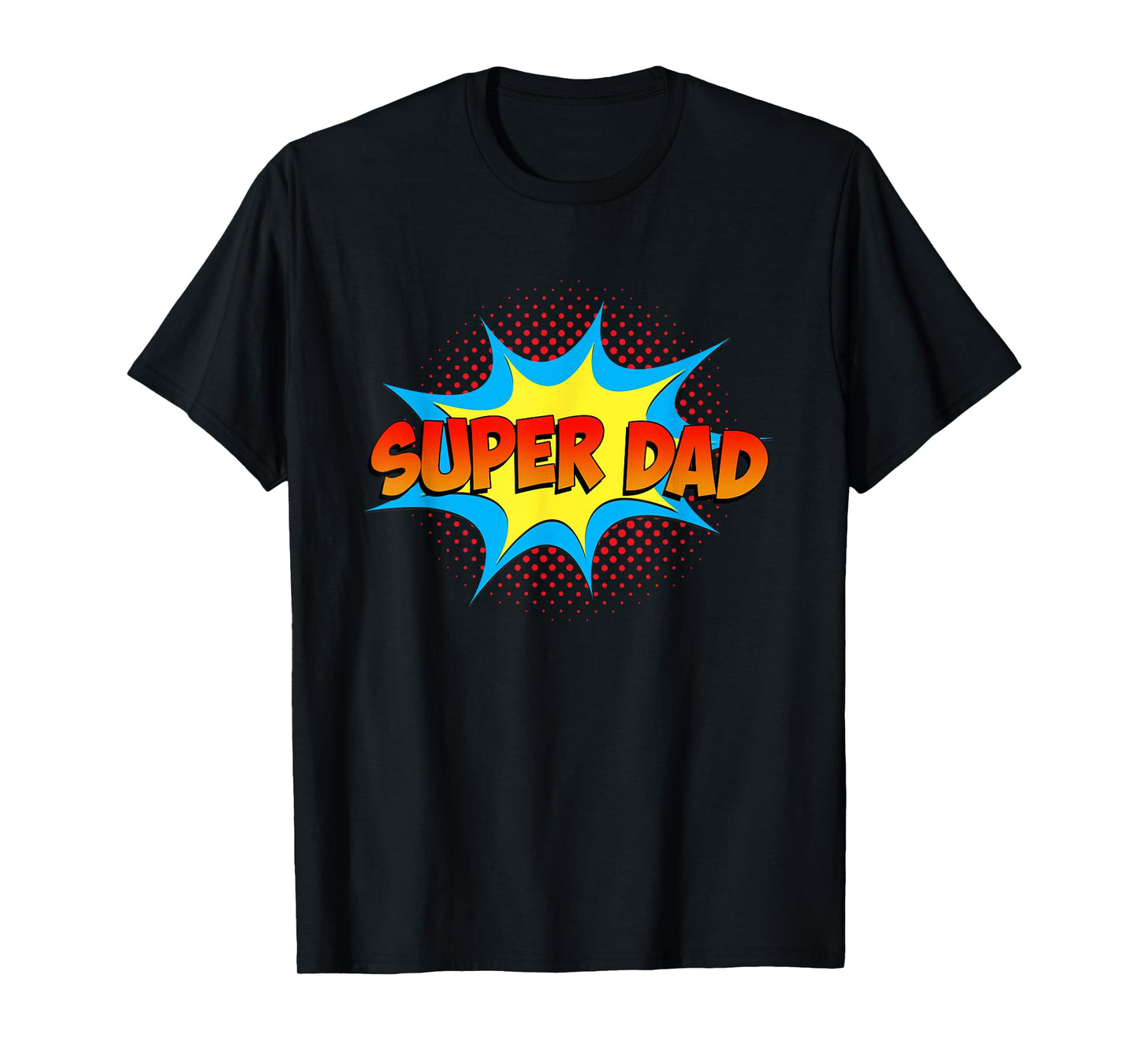 Super Dad Family Matching Superhero Comics Set Fathers Day T-Shirt