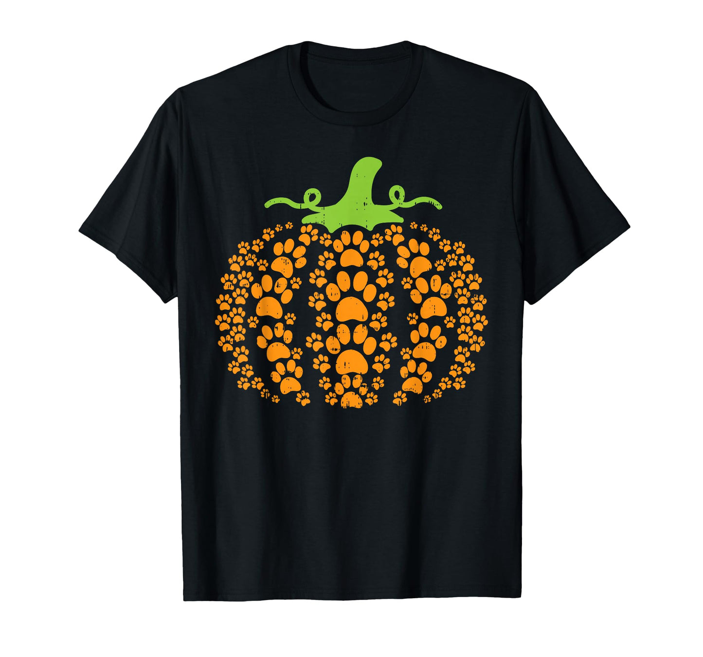 Paws Pumpkin Funny Halloween Costume Dog Cat Pet Owner T-Shirt