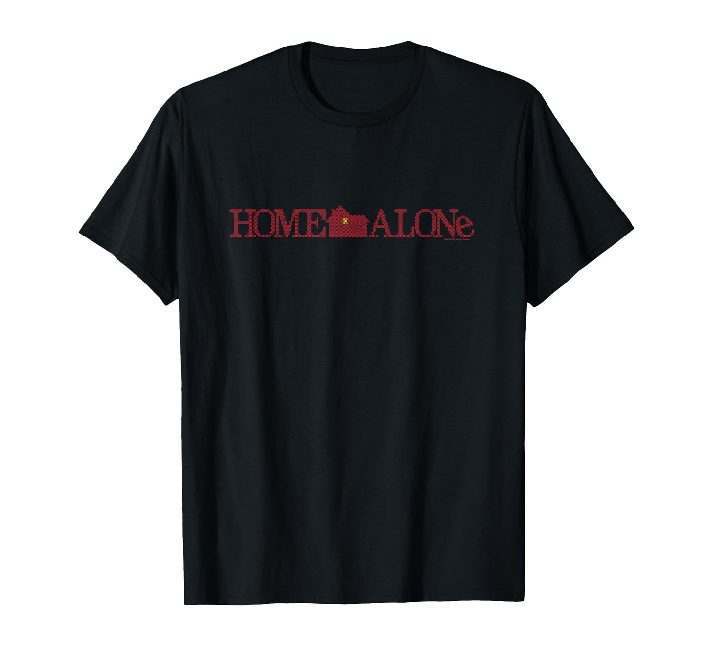 Home Alone Official Movie Logo Cross-Stitch Pattern T-Shirt