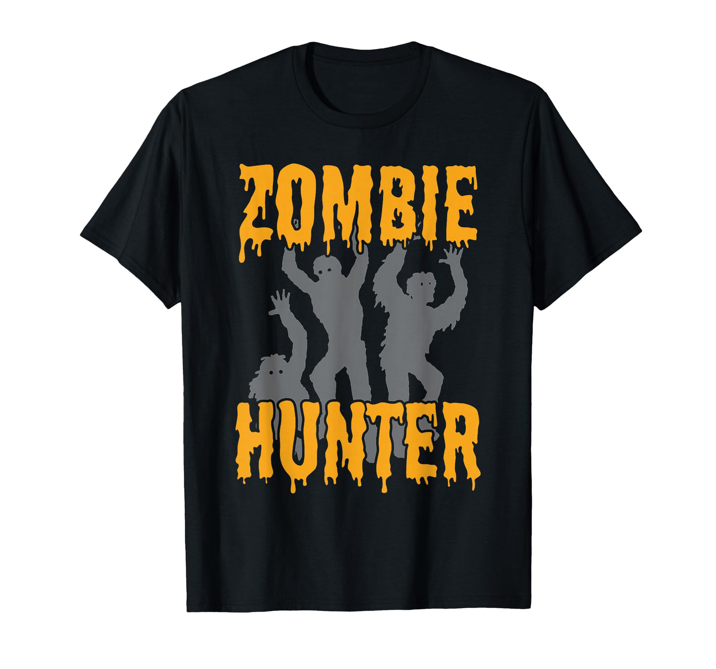 Funny Zombie Hunter Halloween party costume T-Shirt