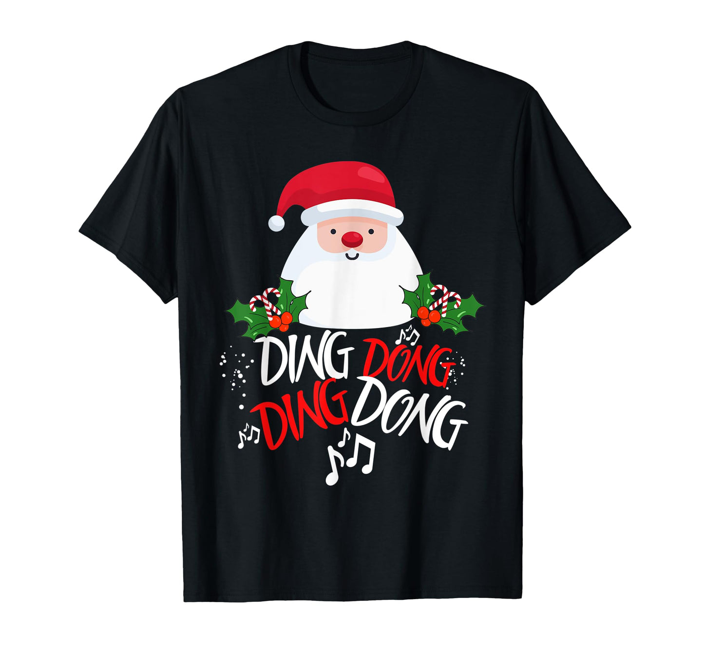 Funny Ding Dong Ding Dong Novelty Christmas T-Shirt
