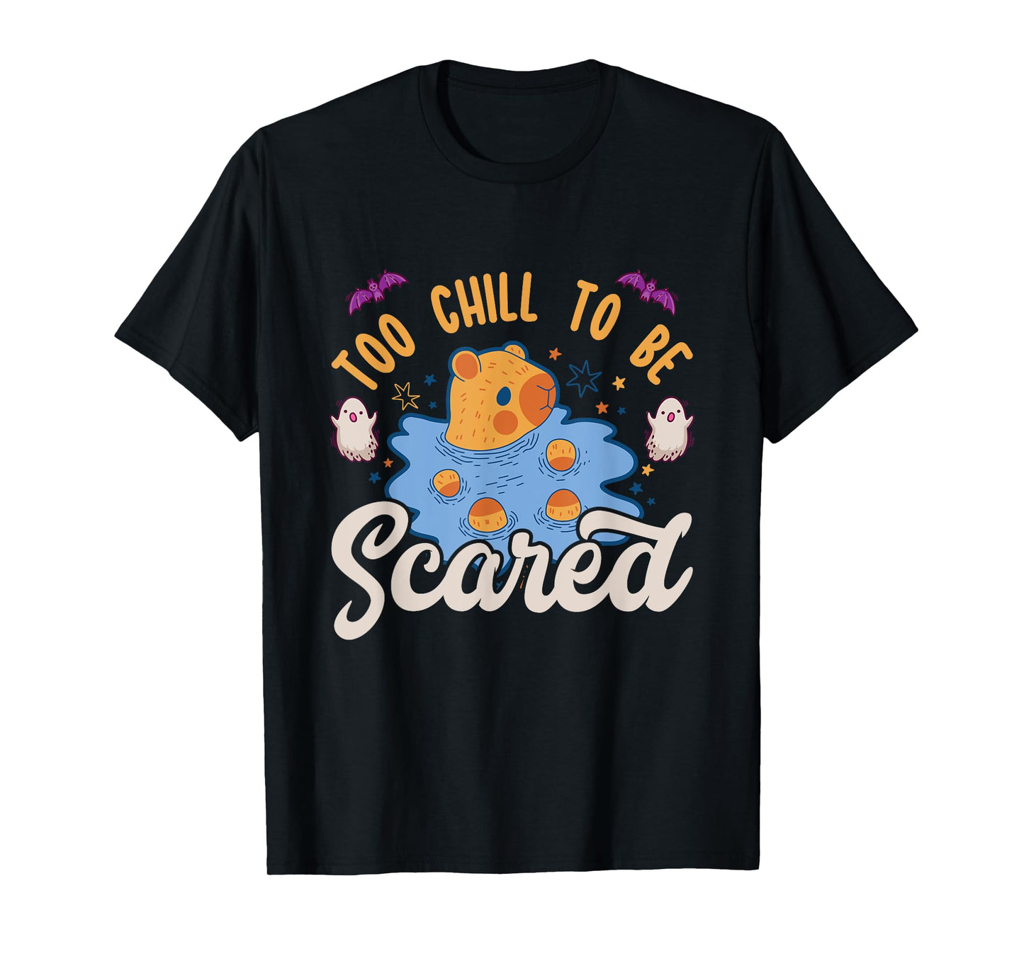 Spooky Capybara Squad Rodent Animal Halloween Capybara T-Shirt