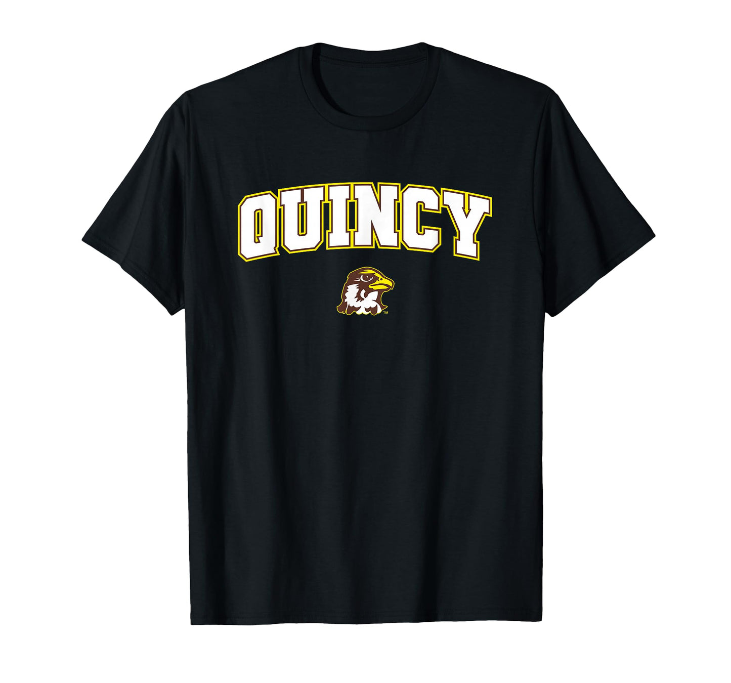 Quincy University Hawks Arch Logo T-Shirt