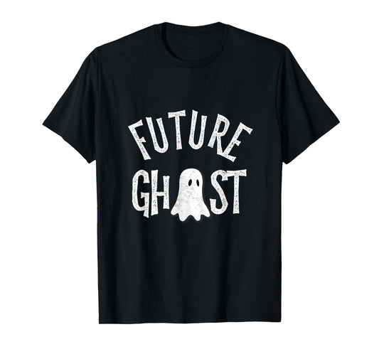 Funny Future Ghost Halloween Scary Costume For Kids & Adults T-Shirt