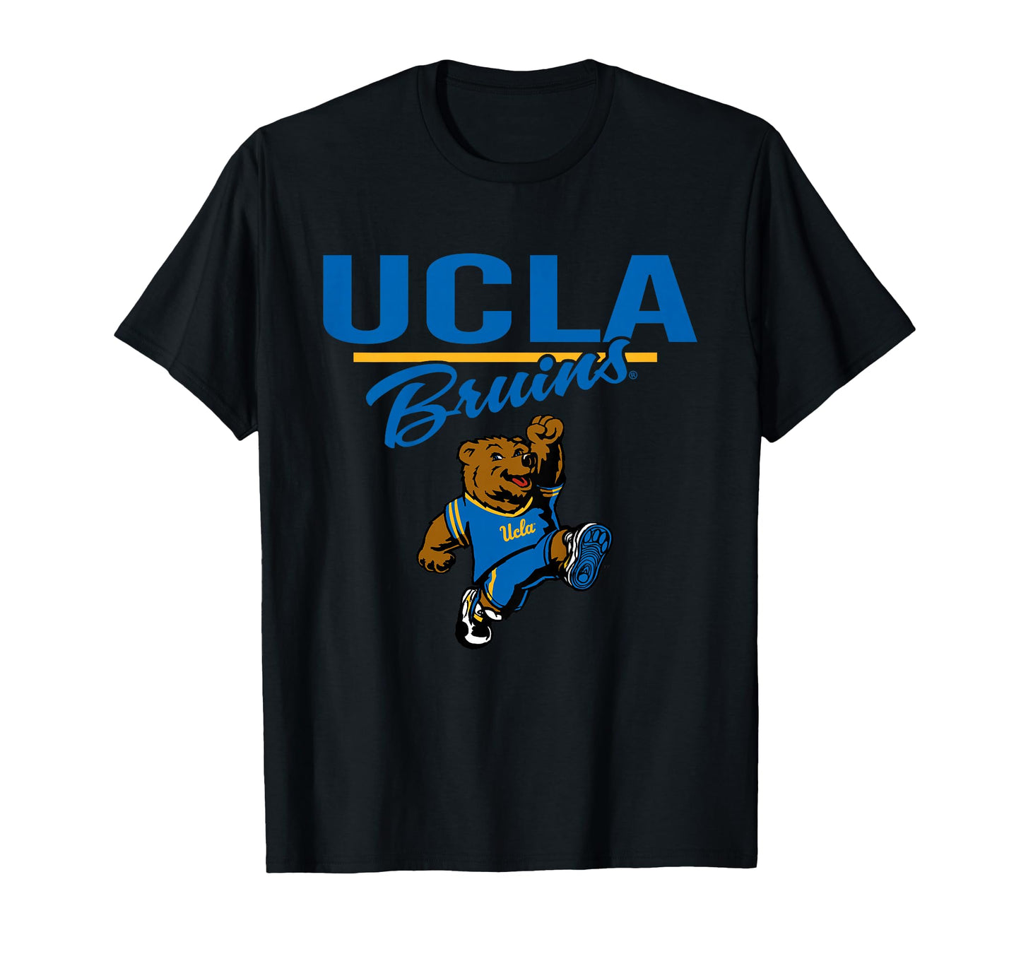Kids UCLA Bruins Kid's Joe Bruin Mascot Gray Officially Licensed T-Shirt