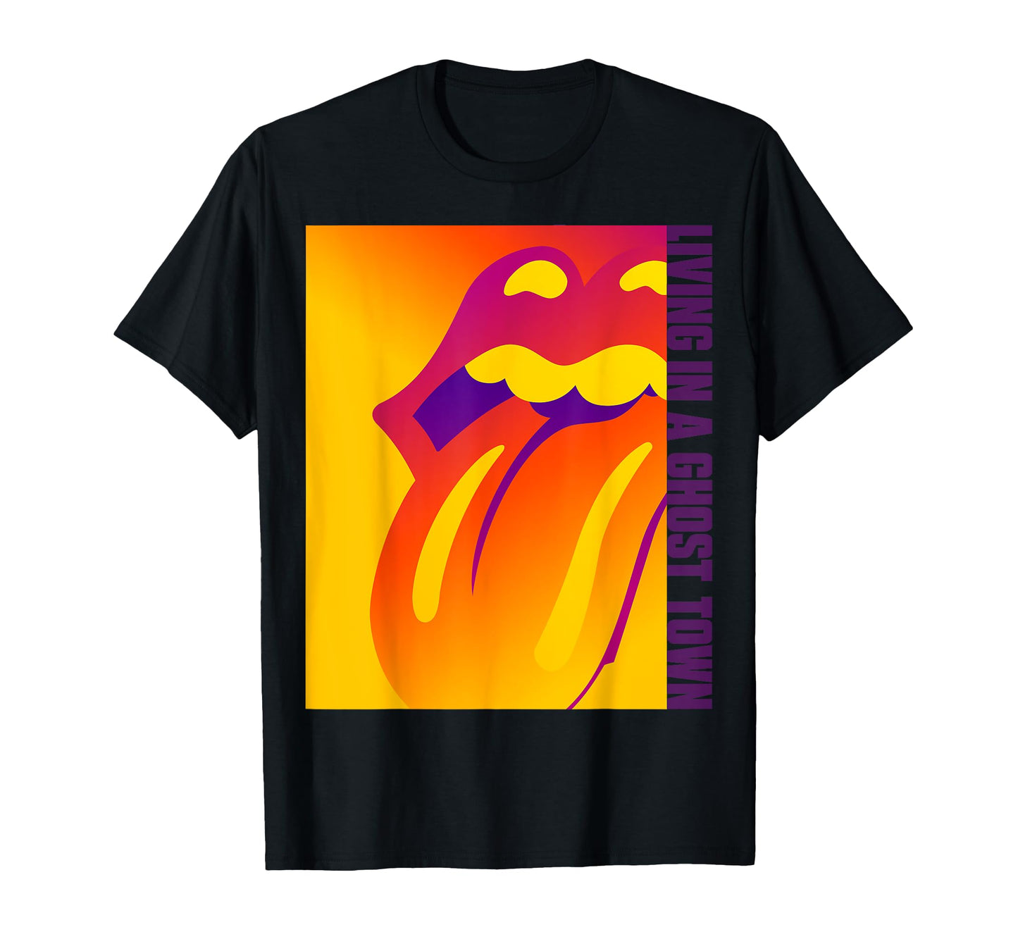 Rolling Stones Living In A Ghost Town T-Shirt