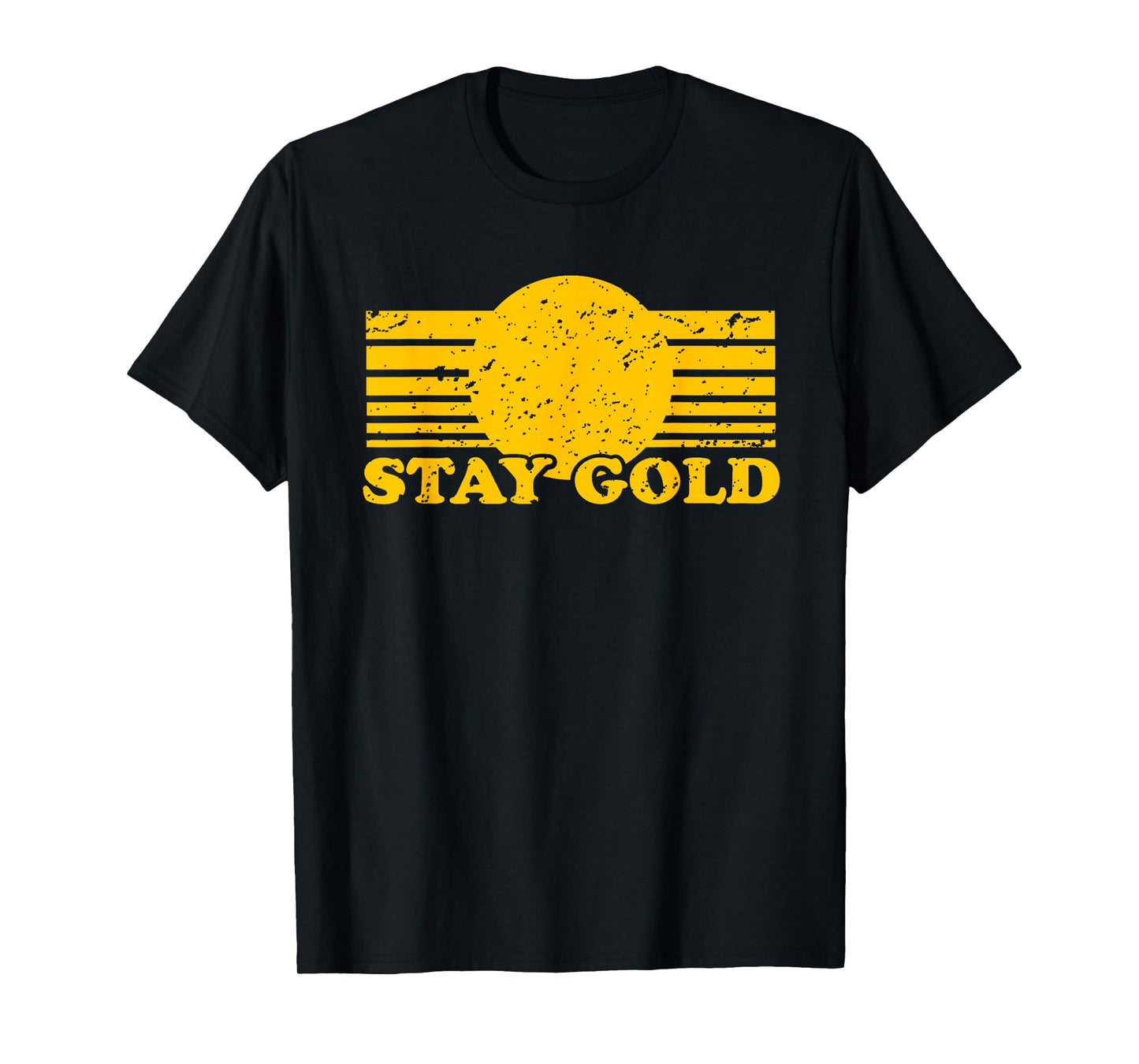Stay Gold Ponyboy Outsiders Book Movie Novel Retro T-Shirt