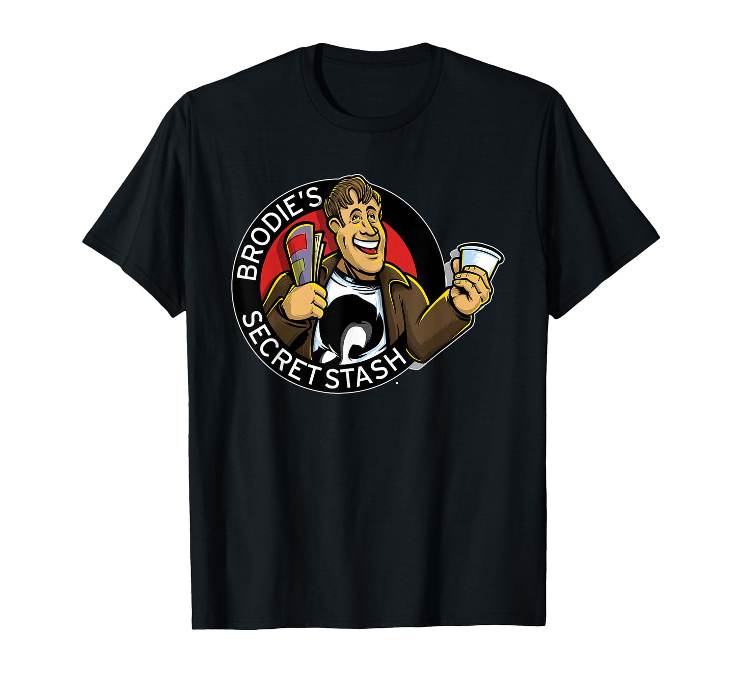 Kevin Smith Jay & Silent Bob Reboot Brodie's Secret Stash T-Shirt