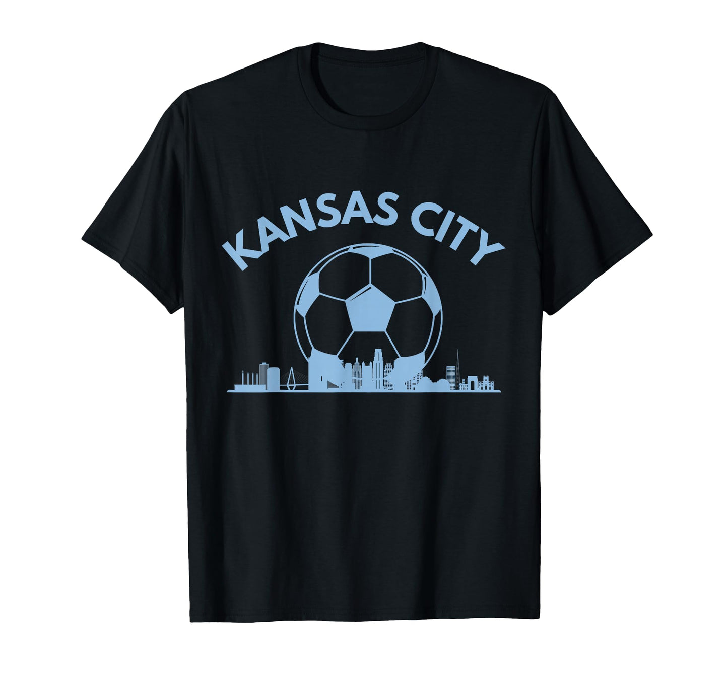 Kansas City Soccer & Skyline T-Shirt