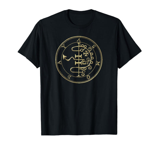 ASMODAI ASMODEUS SIGIL KING SOLOMON 72 DEMON GOETIA T-SHIRT T-Shirt